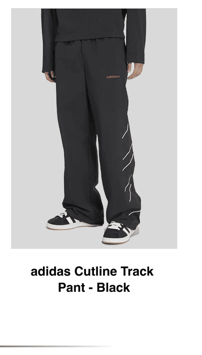 Adidas Cutline Track Pant - Black
