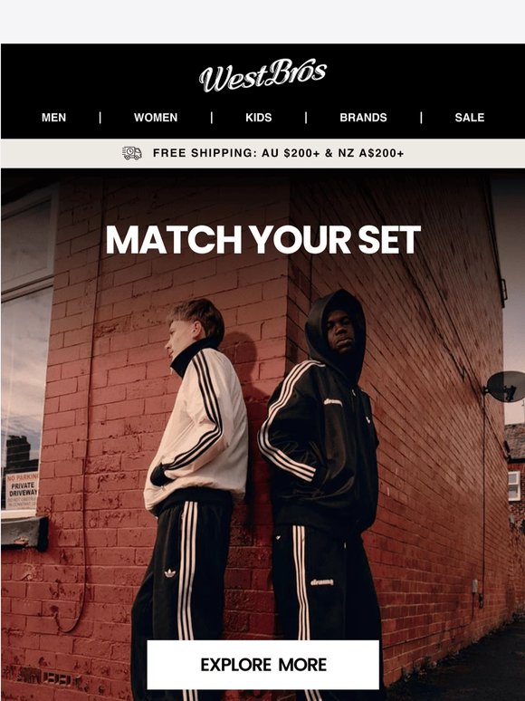 Match The Set: adidas & WNDRR Track Styles 🔥
