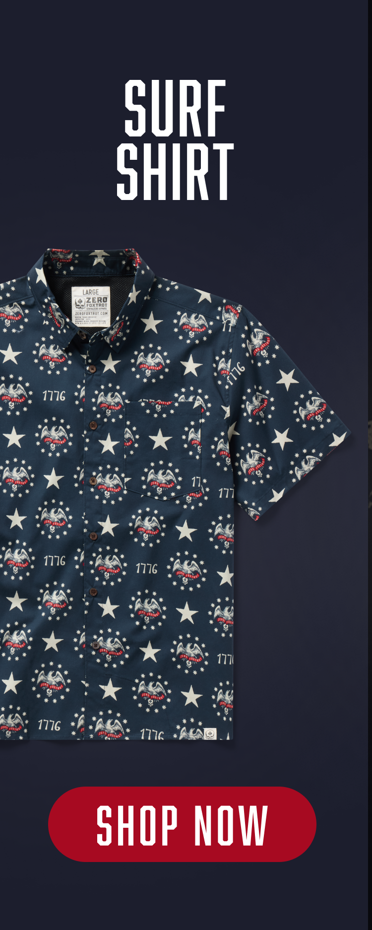 Old Glory Surf Shirt