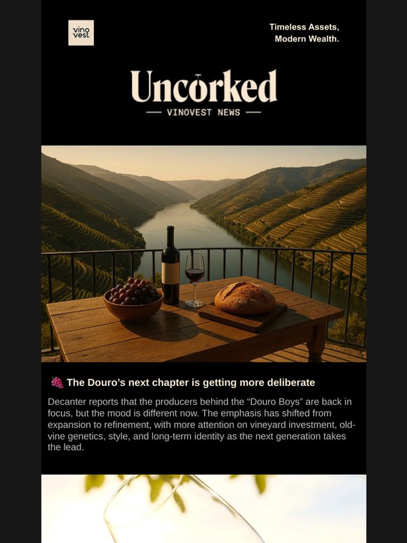 Precision in the Douro, momentum for Italian whites