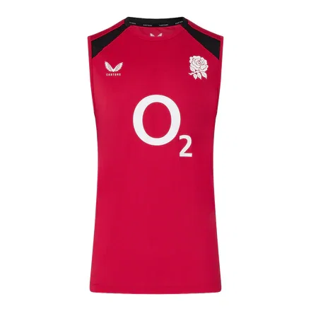 Castore England Rugby Adults Performance Singlet