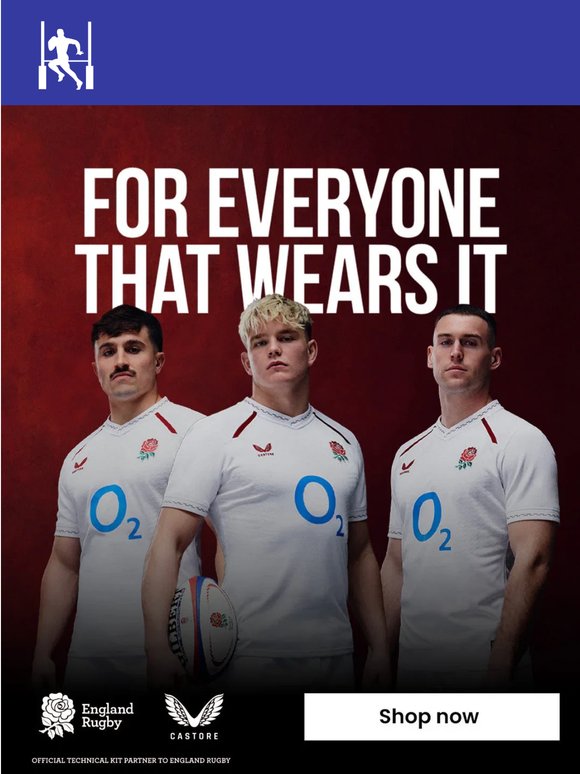🌹 NEW England 26/27 kit out now
