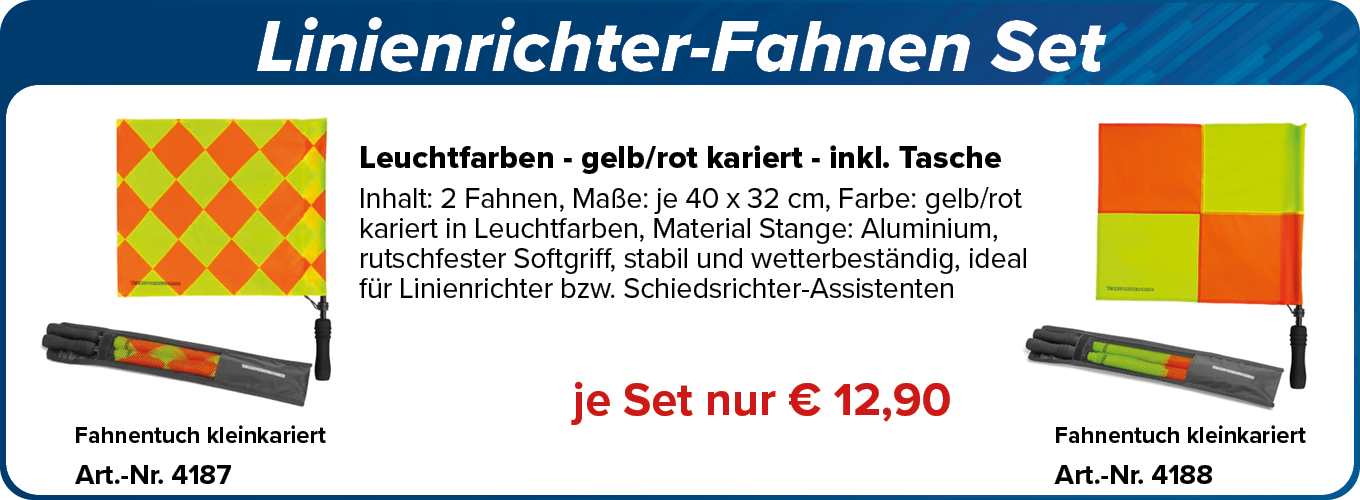 Linienrichterfahnen-Set