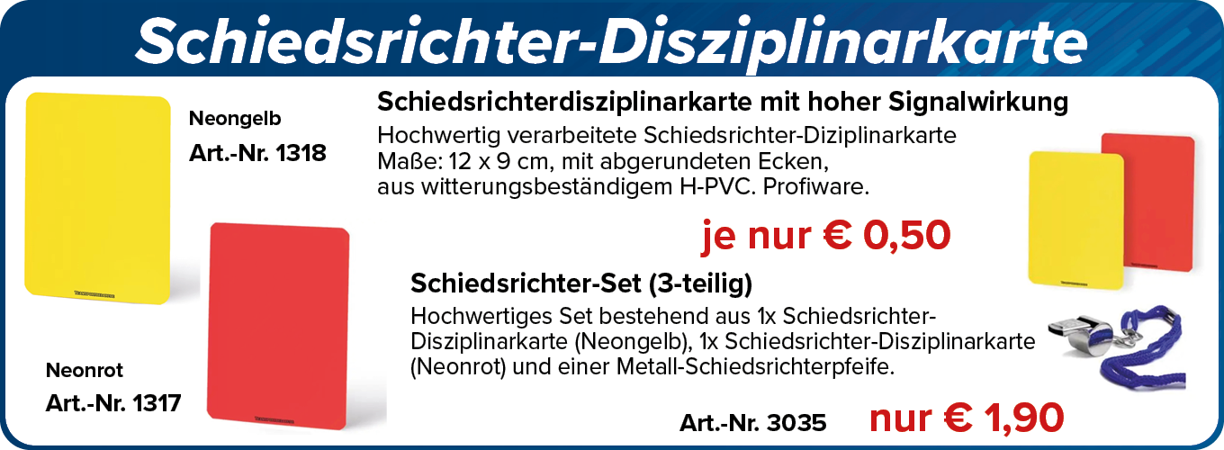 Schiedsrichter-Disziplinarkarte