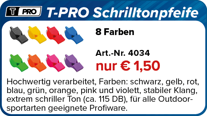 T-PRO Schrilltonpfeife