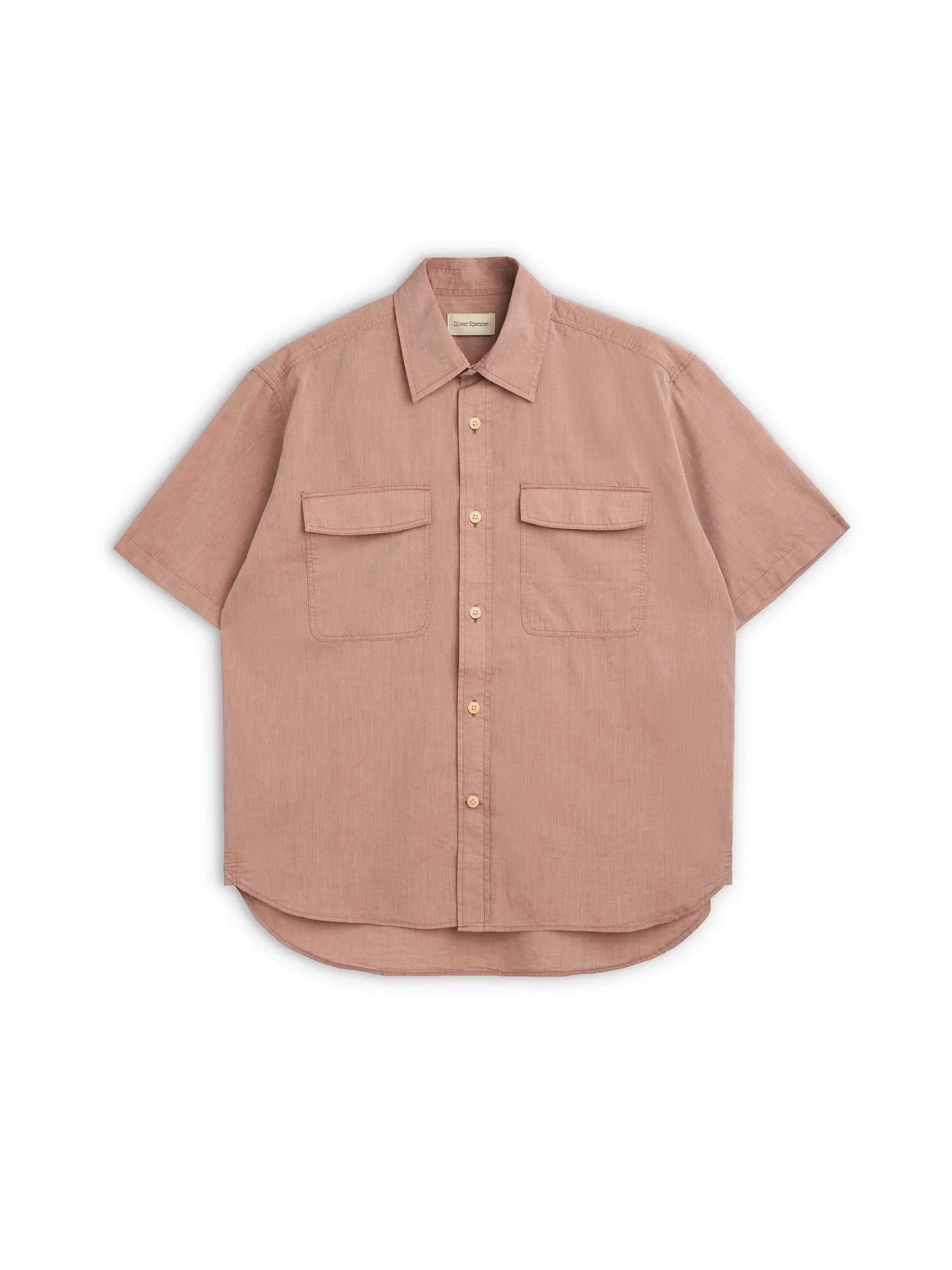 Image of Penryn Short Sleeve Shirt (Loose Fit) Arden Pink