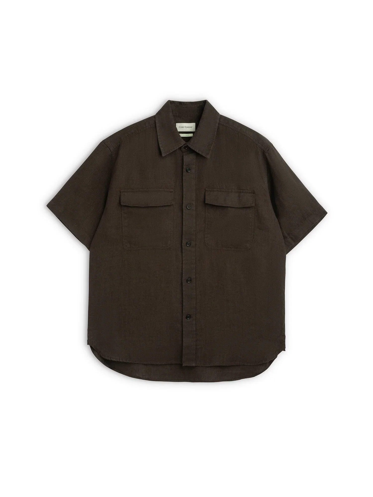 Image of Penryn Short Sleeve Shirt (Loose Fit) Coney Brown
