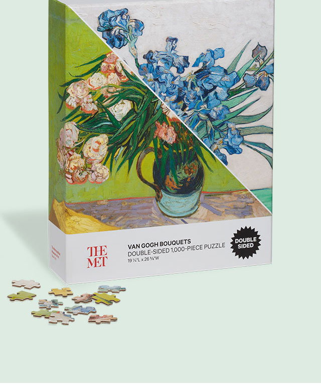 Van Gogh: Bouquets Double-Sided Puzzle