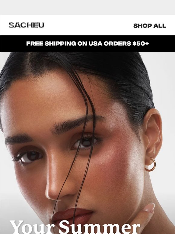 Sweat-proof, all summer long 🌞