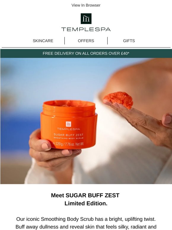 Just Arrived: SUGAR BUFF ZEST