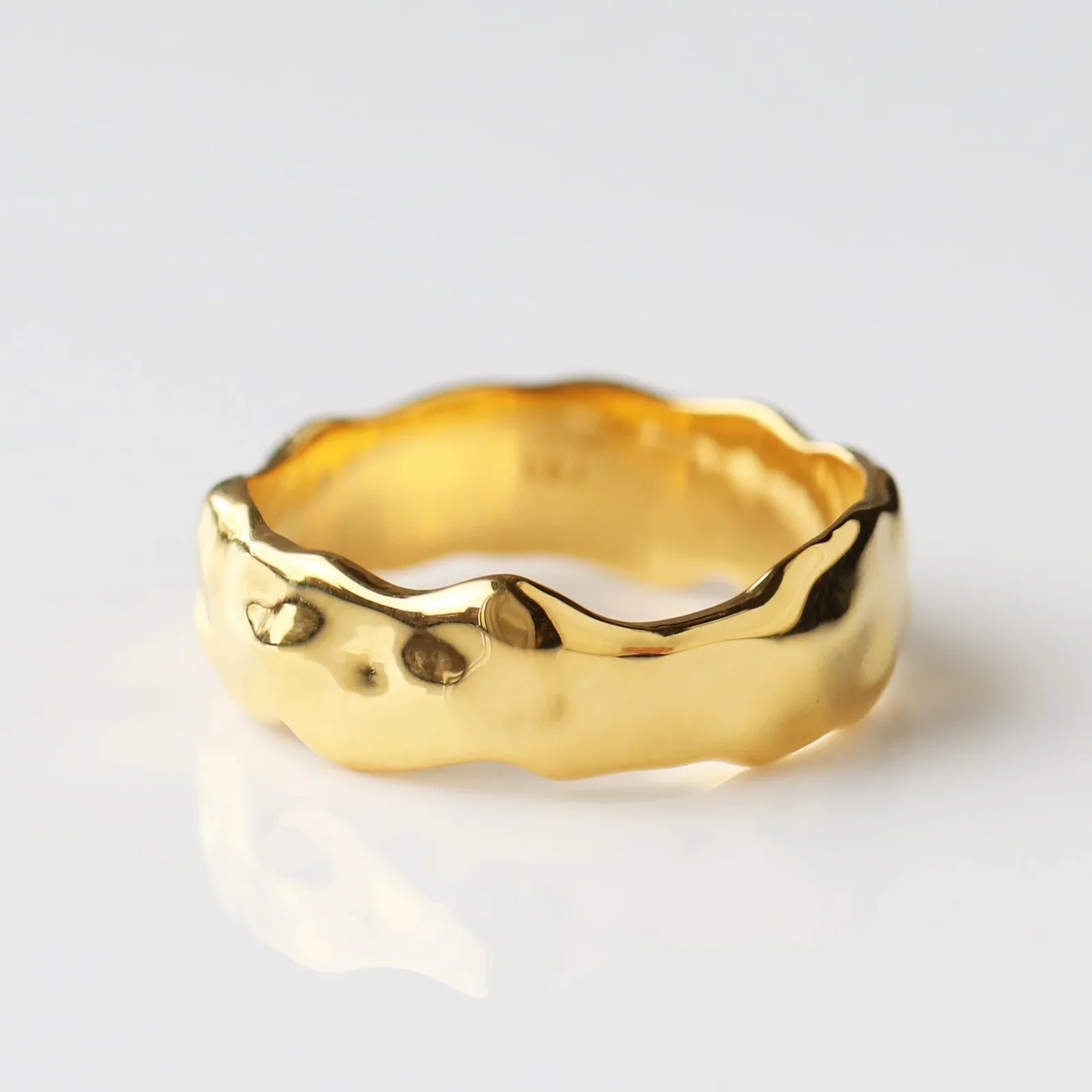 Image of Edie Chunky Molten Ring