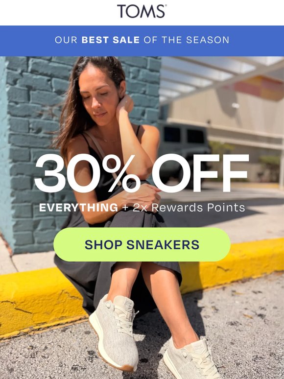 Your Favorite Sneakers are 30% Off 👟