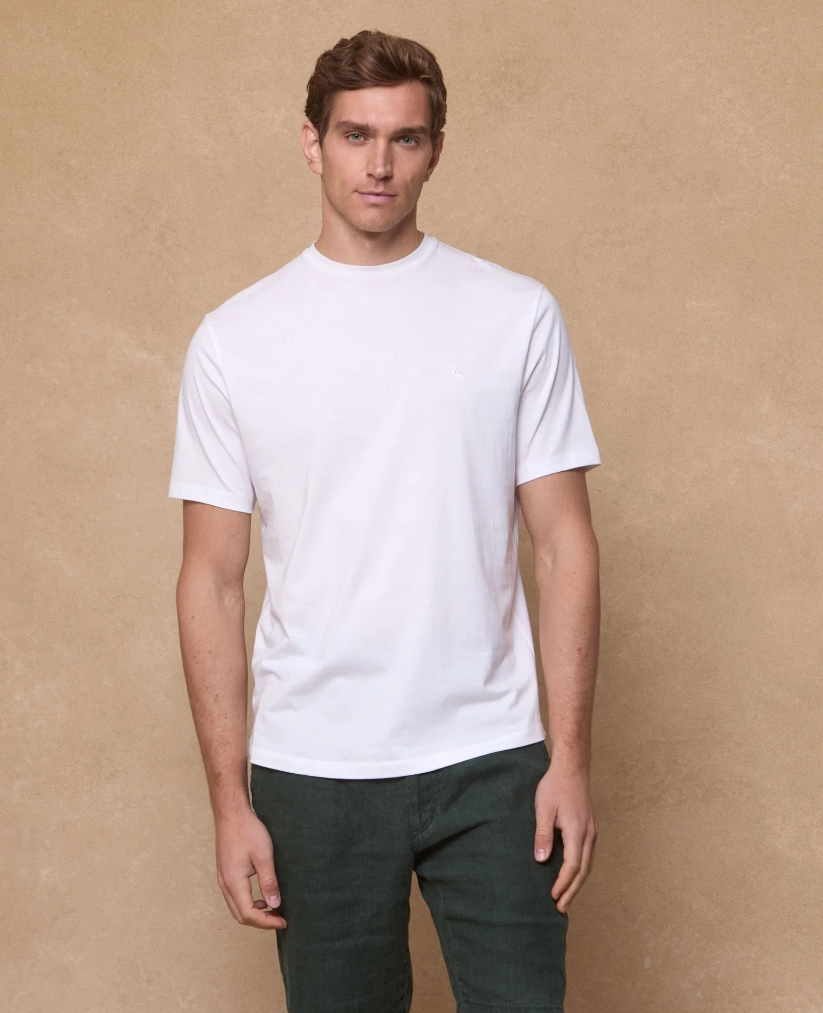 Image of Clogher Cotton T-Shirt - White
