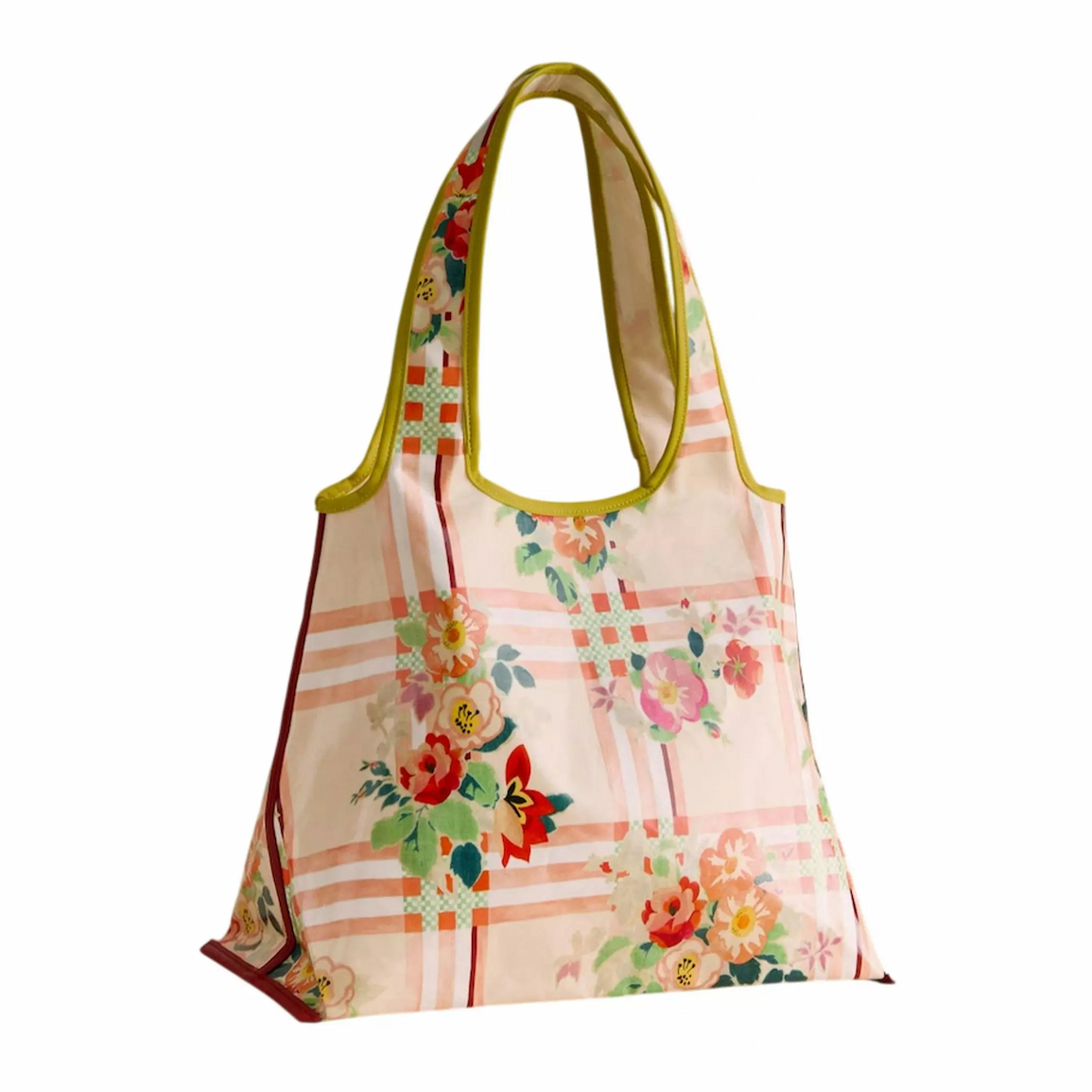 Cath Kidston Marylebone Check Floral Shopper
