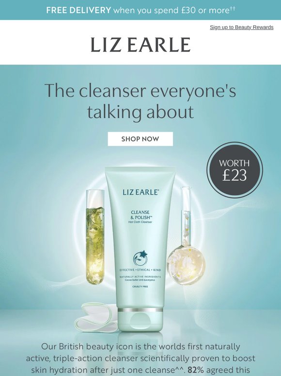 The cleanser everyone's talking about...