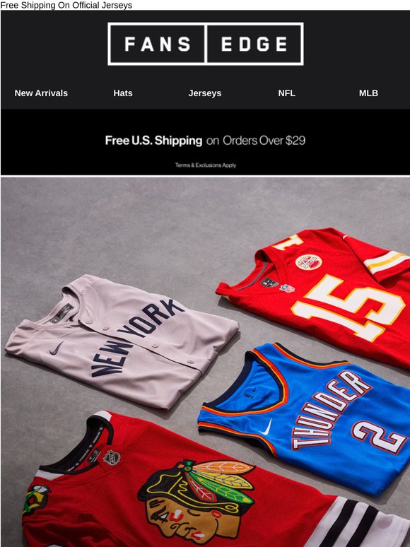 Find Your Jersey. Rep Your Team.