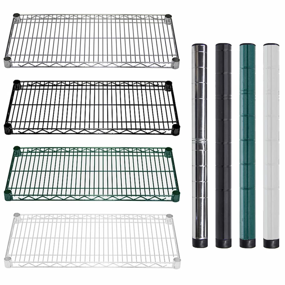 Wire Shelving Parts