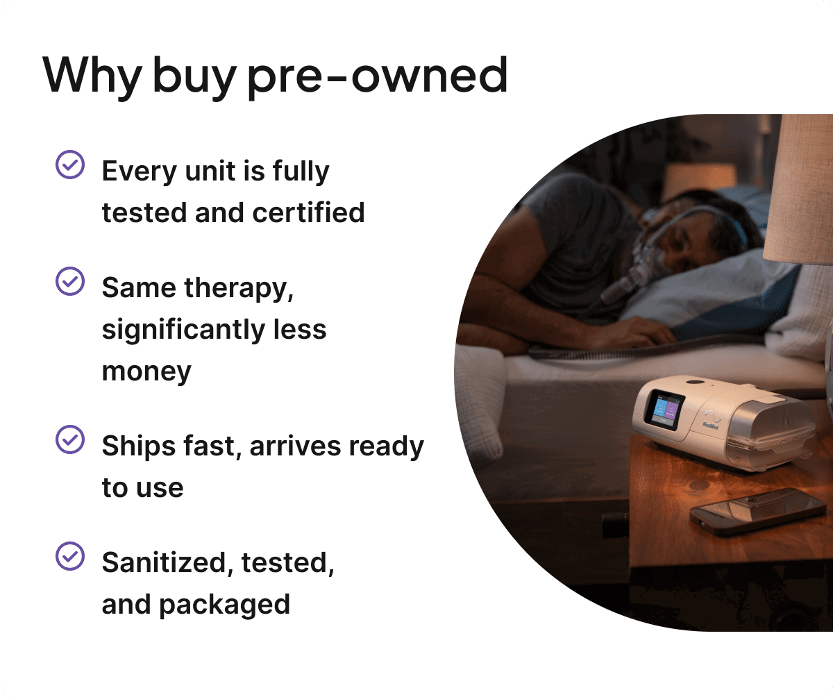 Why buy pre-owned