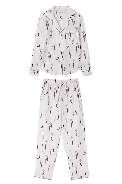 Long Pyjama Set Picante Cream