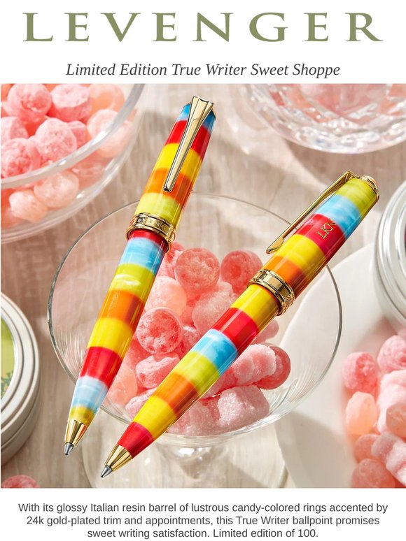 A Sweet Limited Edition True Writer.🍭