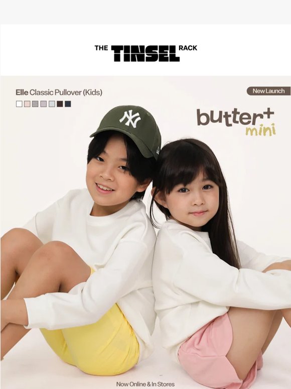 Meet the Butter+ Collection for the whole family! 🧈