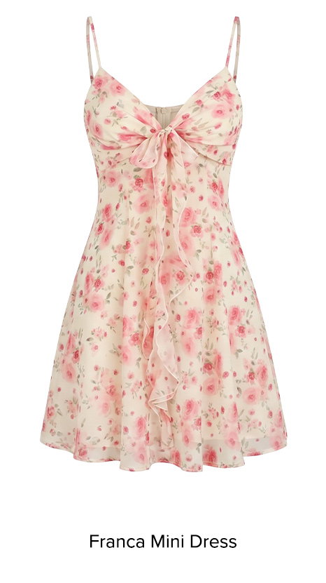 Franca Mini Dress Pink