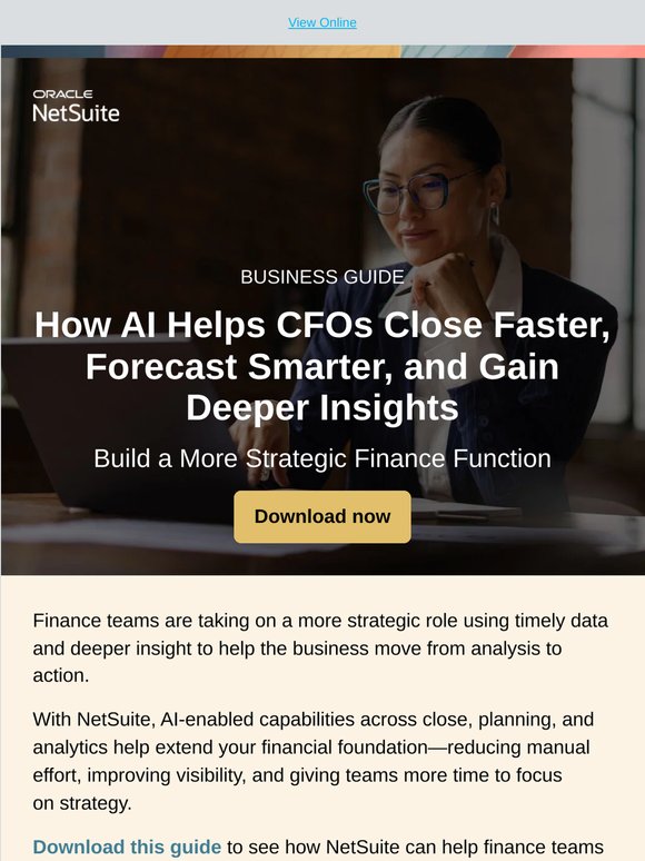 How CFOs can use AI to build a more strategic finance function