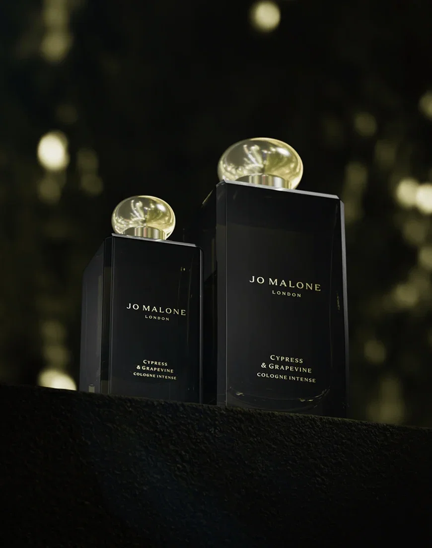 Cypress & Grapevine Cologne Intense bottles.