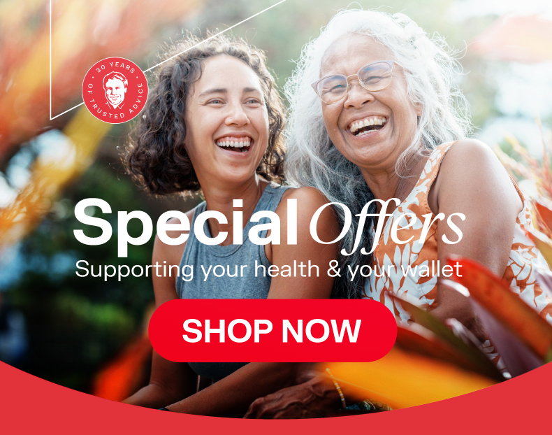 Special Offers supporting your health and your wallet