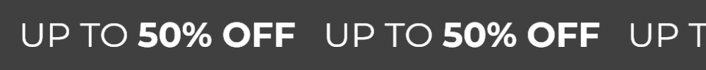 up to 50% off selected floors