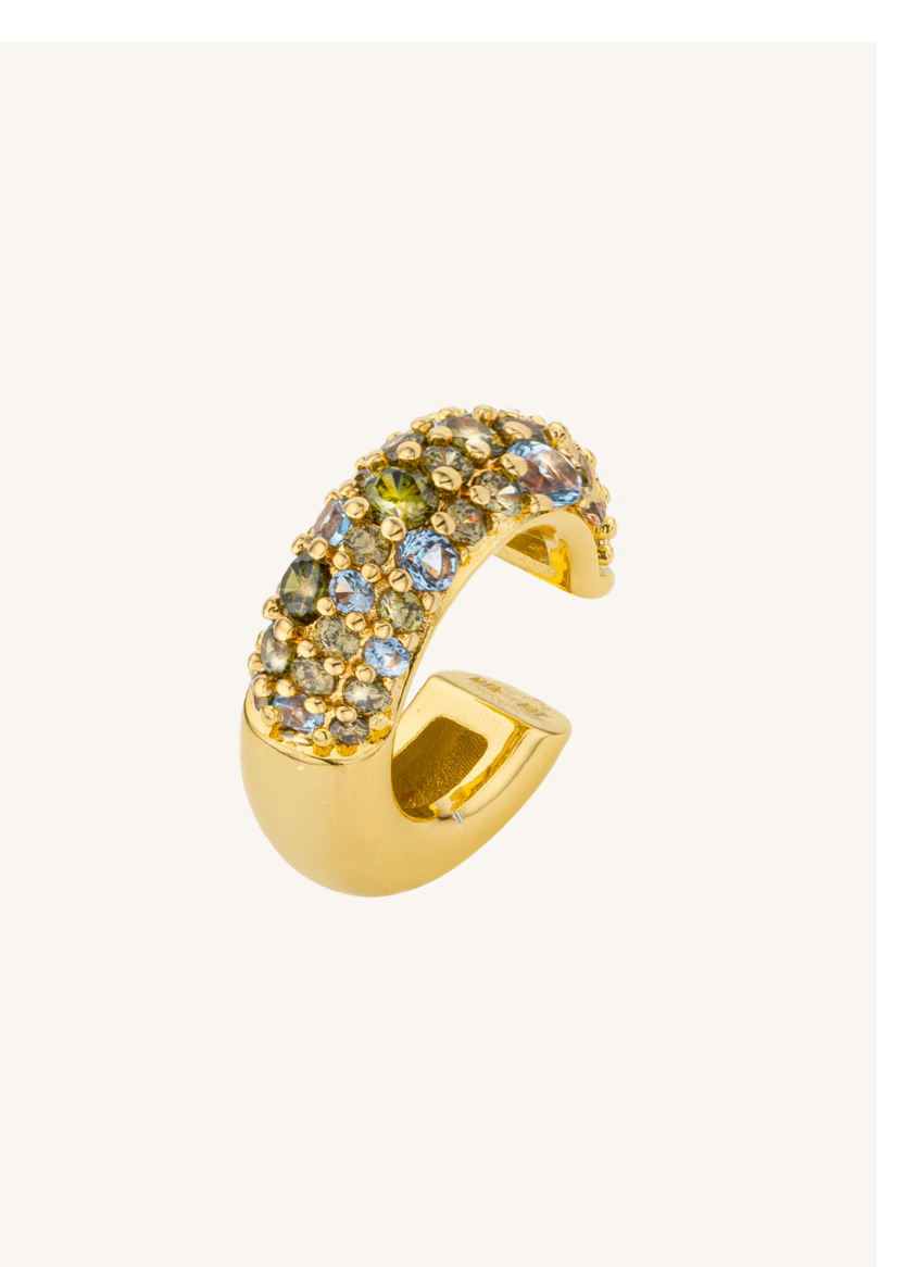EARCUFF - GREY CHAMPAGNE