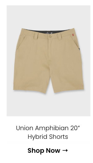 Union Amphibian 20" Hybrid Shorts
