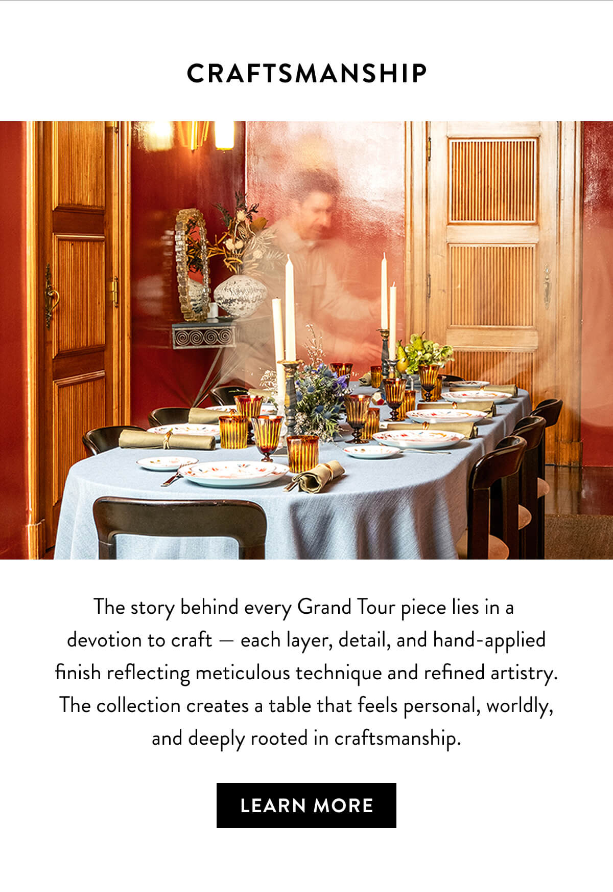 Story behind GRAND TOUR
