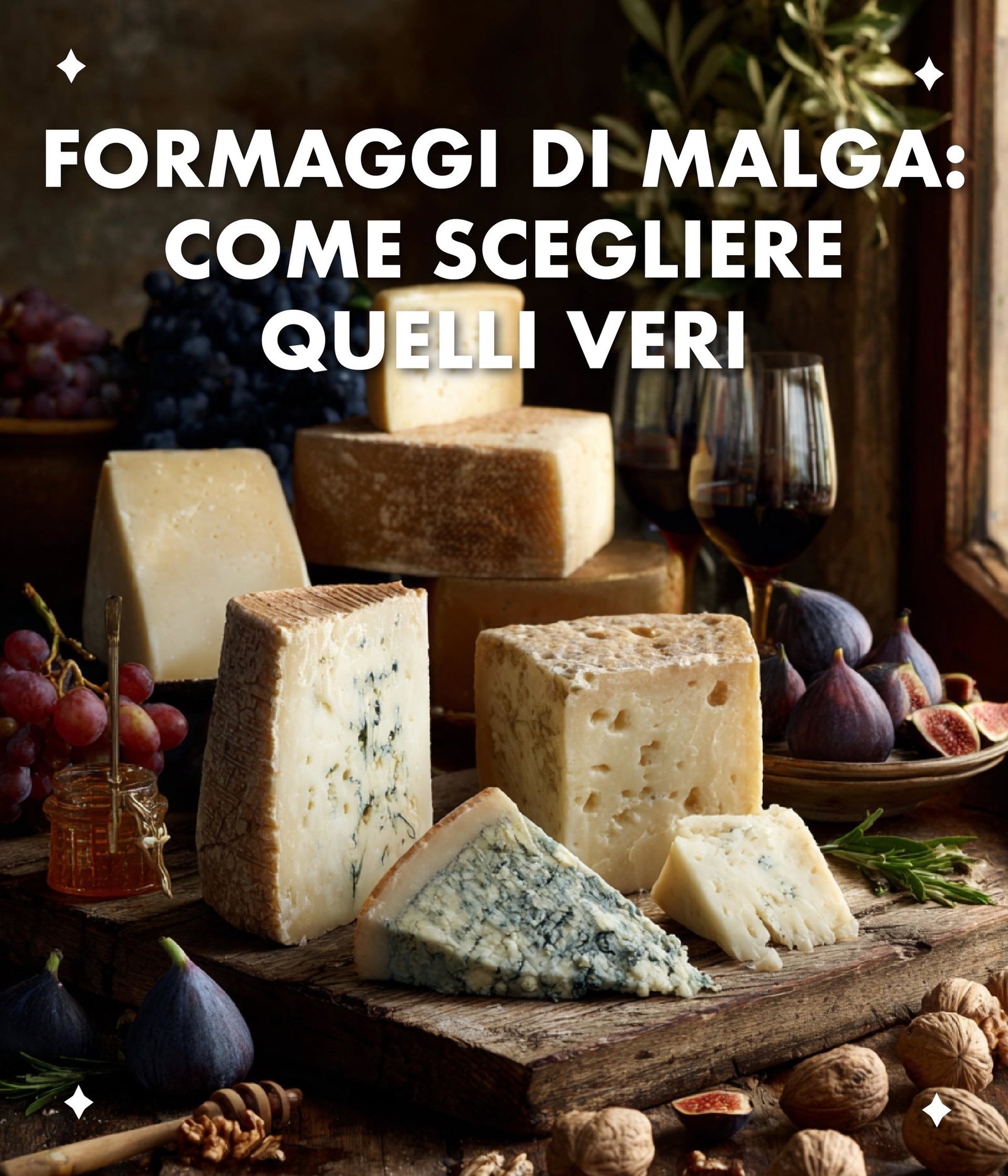 Formaggi di malga: come scegliere quelli veri