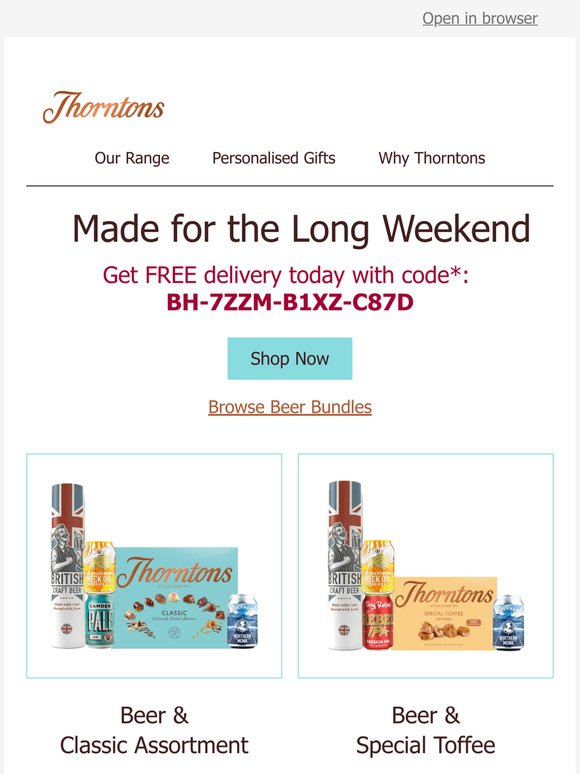 New 🍻 Bundles + Free Delivery