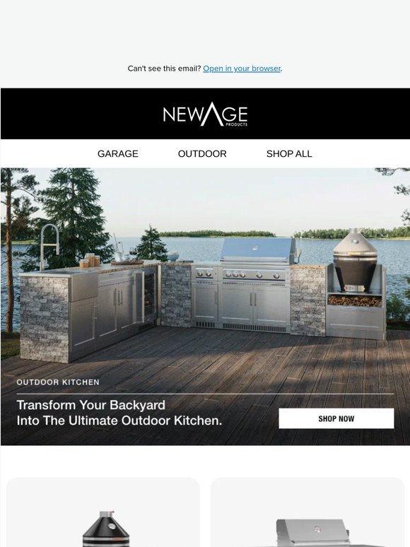 [Outdoor Kitchen] Signature Series. Your Outdoor Kitchen. Elevated.