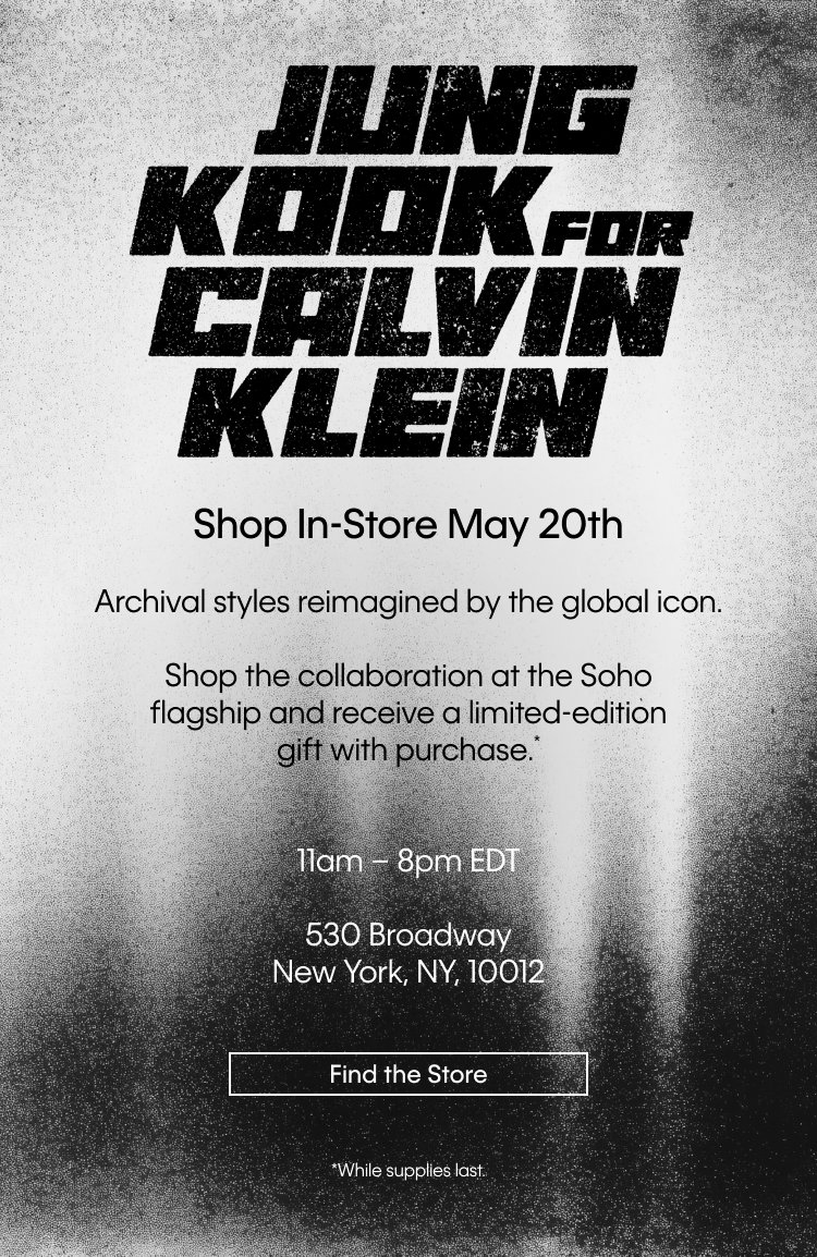Jung Kook for Calvin Klein