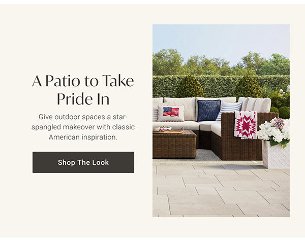 A Patio to Take Pride In | Shop the Look >