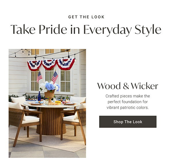 Wood & Wicker | Shop the Look >