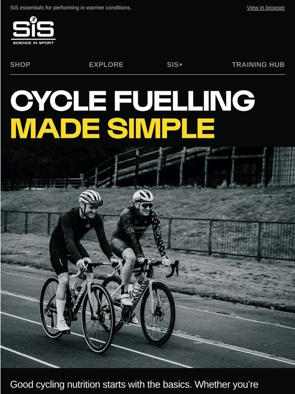 Training in the heat this weekend? Fuel smarter