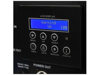 LIGHT4ME JET 2500 Nebelmaschine mit IR & LED, waagerecht und senkrecht einsetzbar