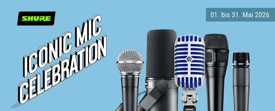 SHURE Iconic Mic Celebration  