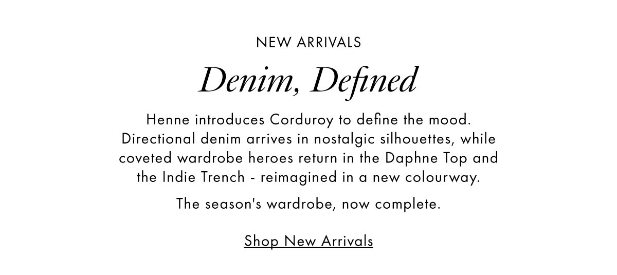 Shop New Arrivals