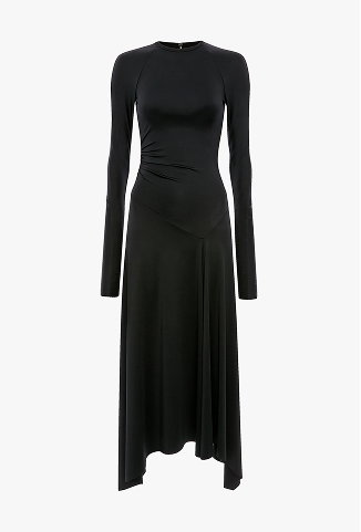 Midi Dress In Black