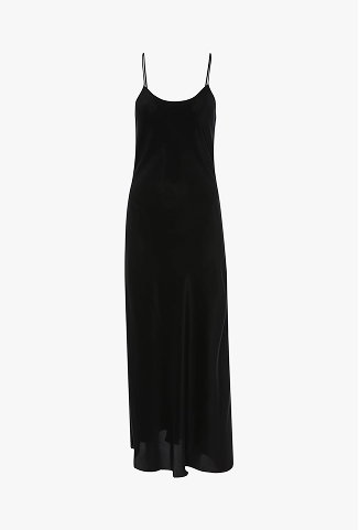 Cami Midi Dress In Black