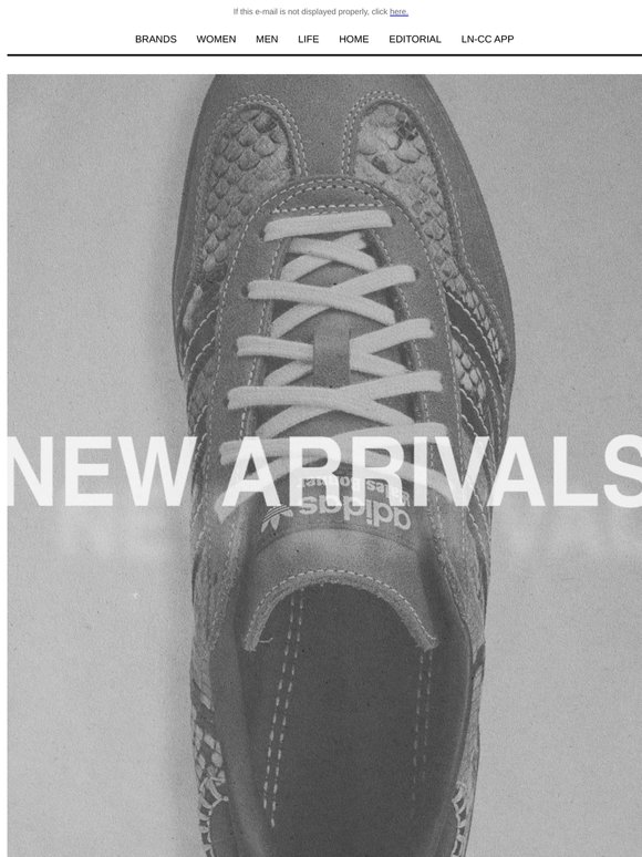 New Arrivals: The Latest. The Finest.