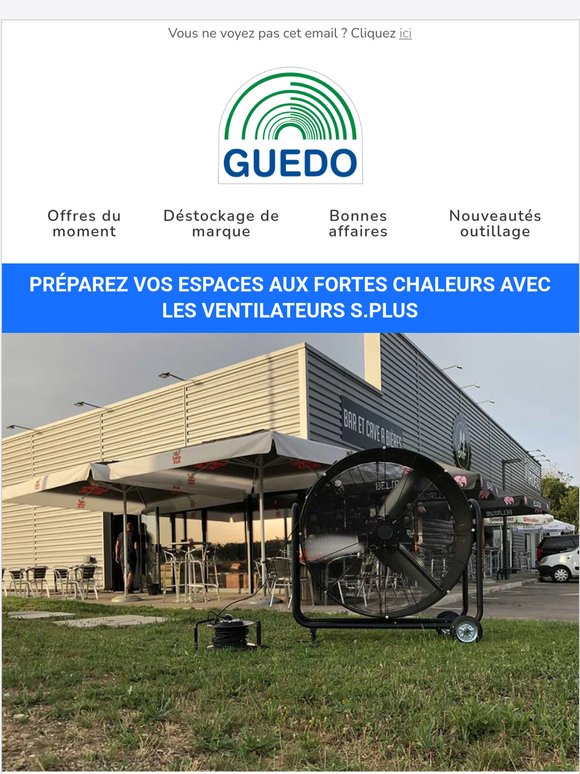 L’été arrive, nos ventilateurs aussi ☀️