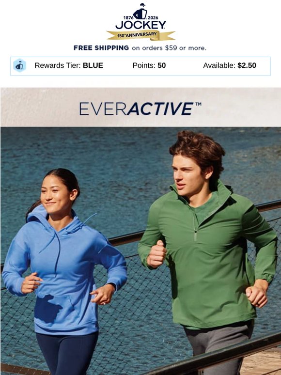 New styles & colors in our EverActive collection!