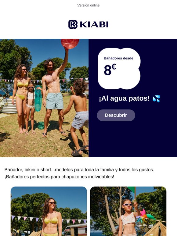 Bañadores para toda la familia 👙💦