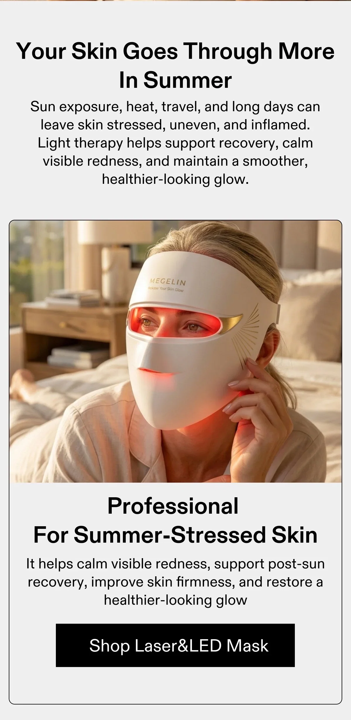 Professional for summer-stressed skin
